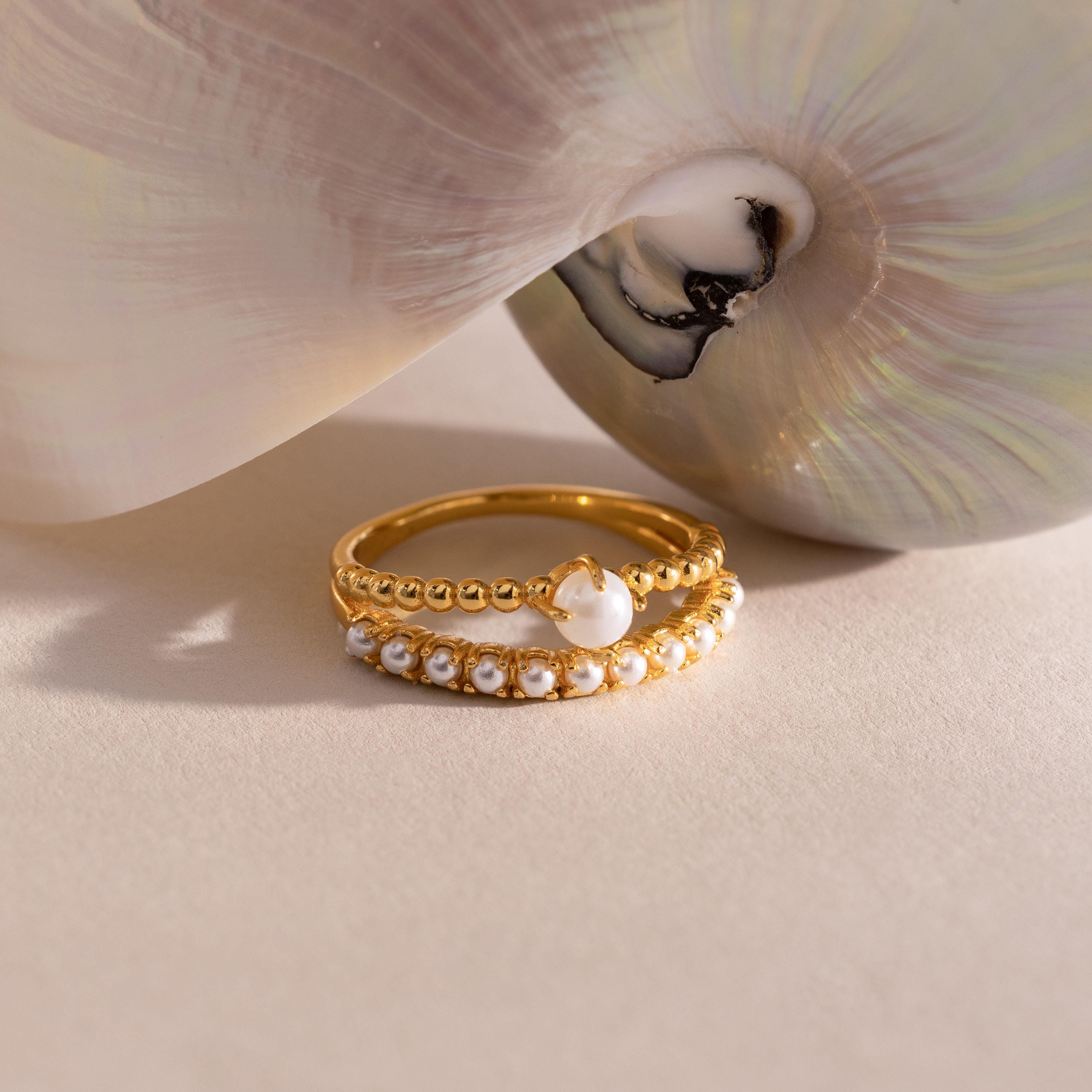 Pearl Duo Ring
