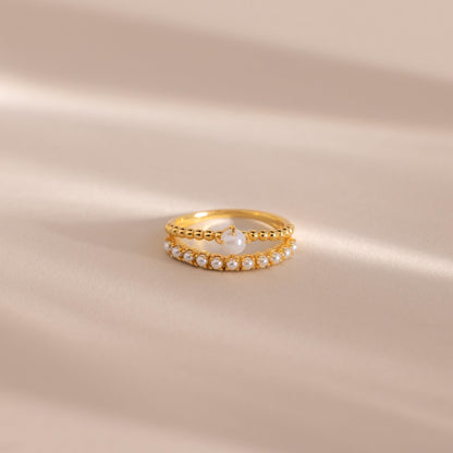 Pearl Duo Ring