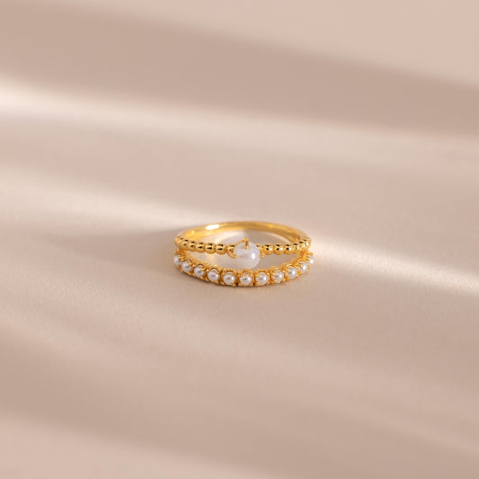 Pearl Duo Ring