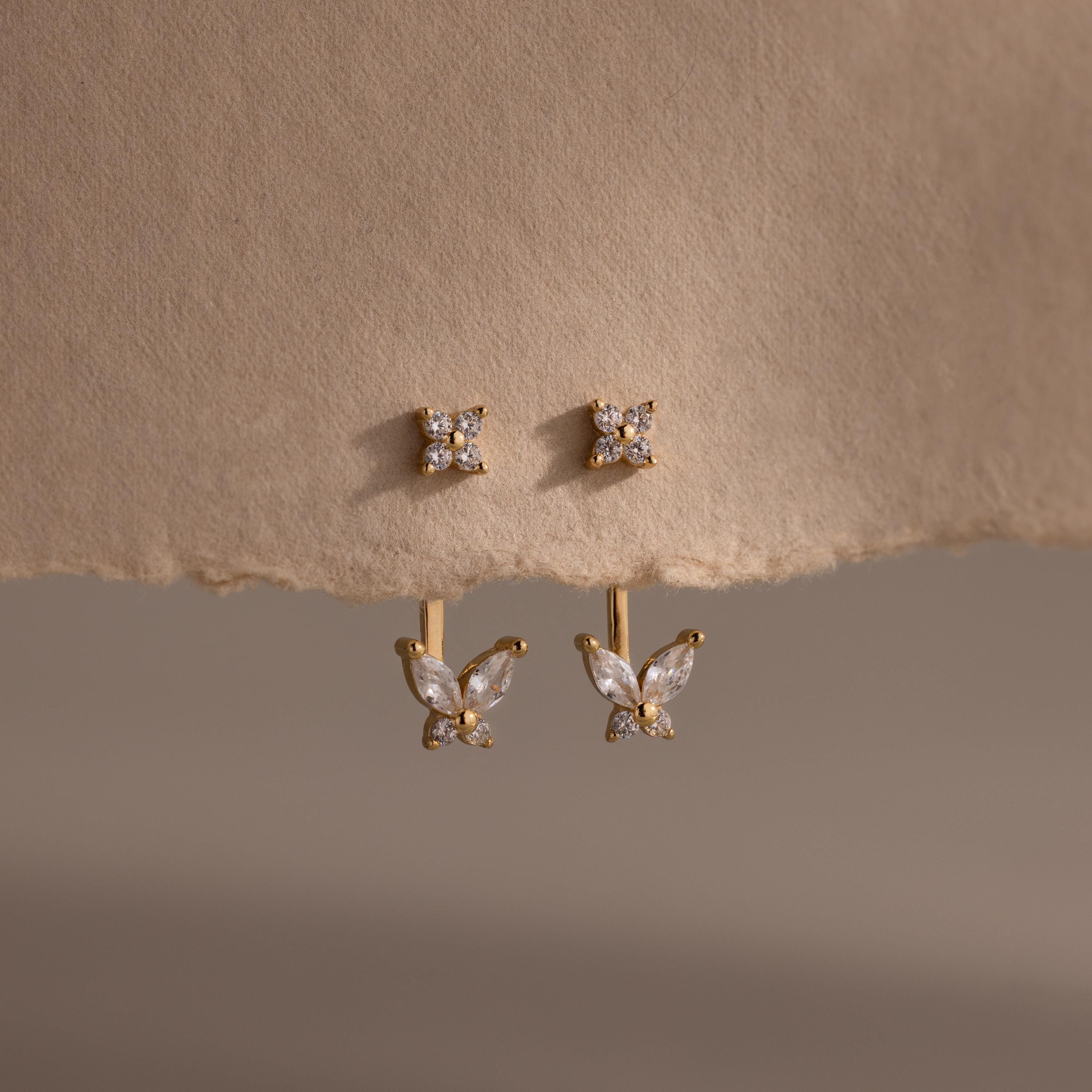Butterfly Ear Jackets