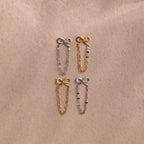 Bow Chain Studs