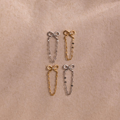 Bow Chain Studs