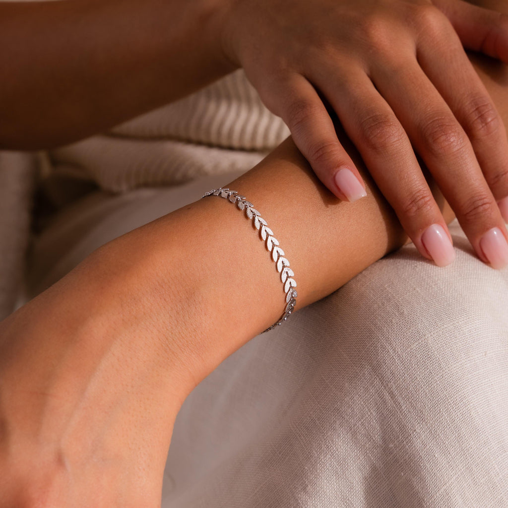 Leaf Link Bracelet