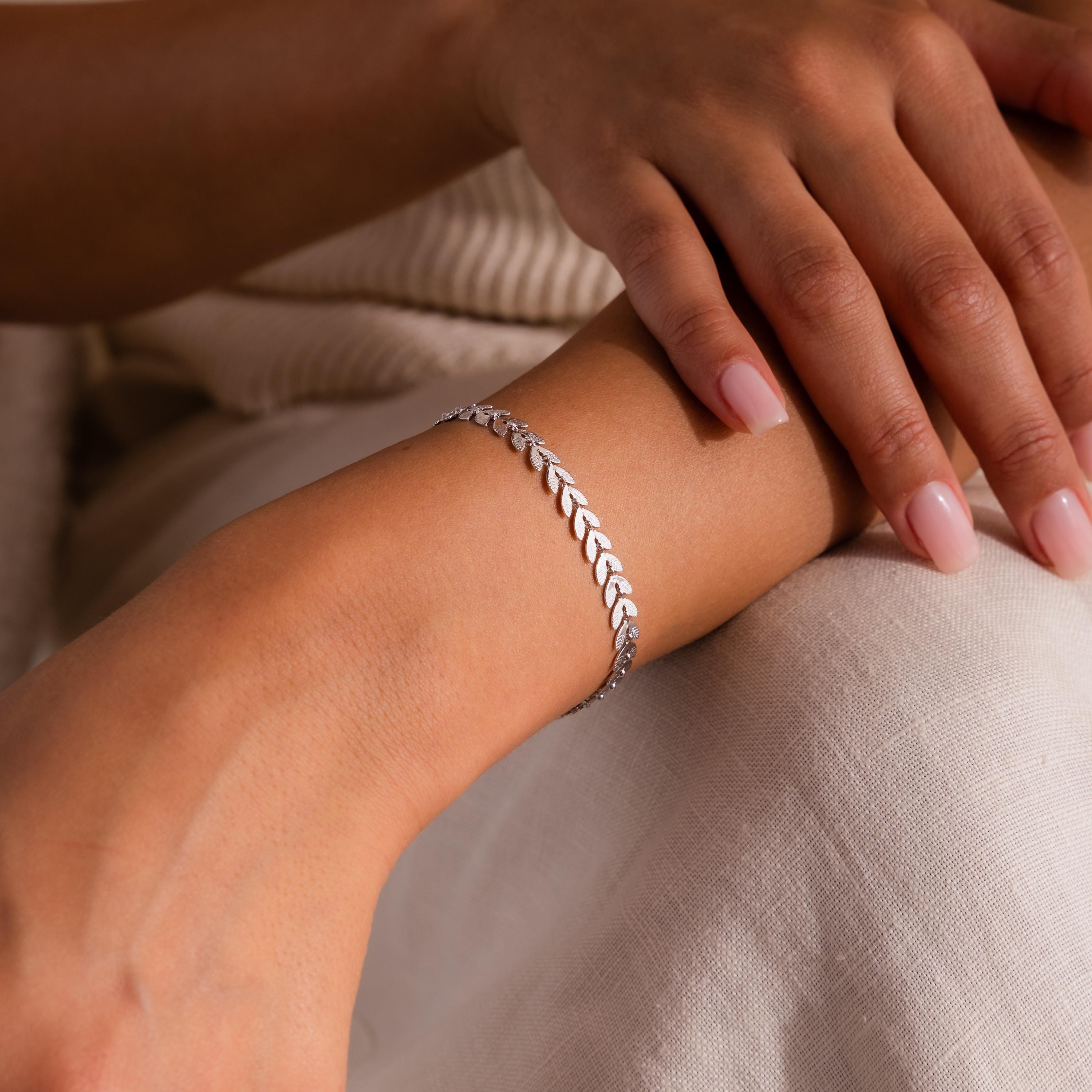 Leaf Link Bracelet