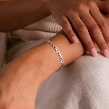 Leaf Link Bracelet