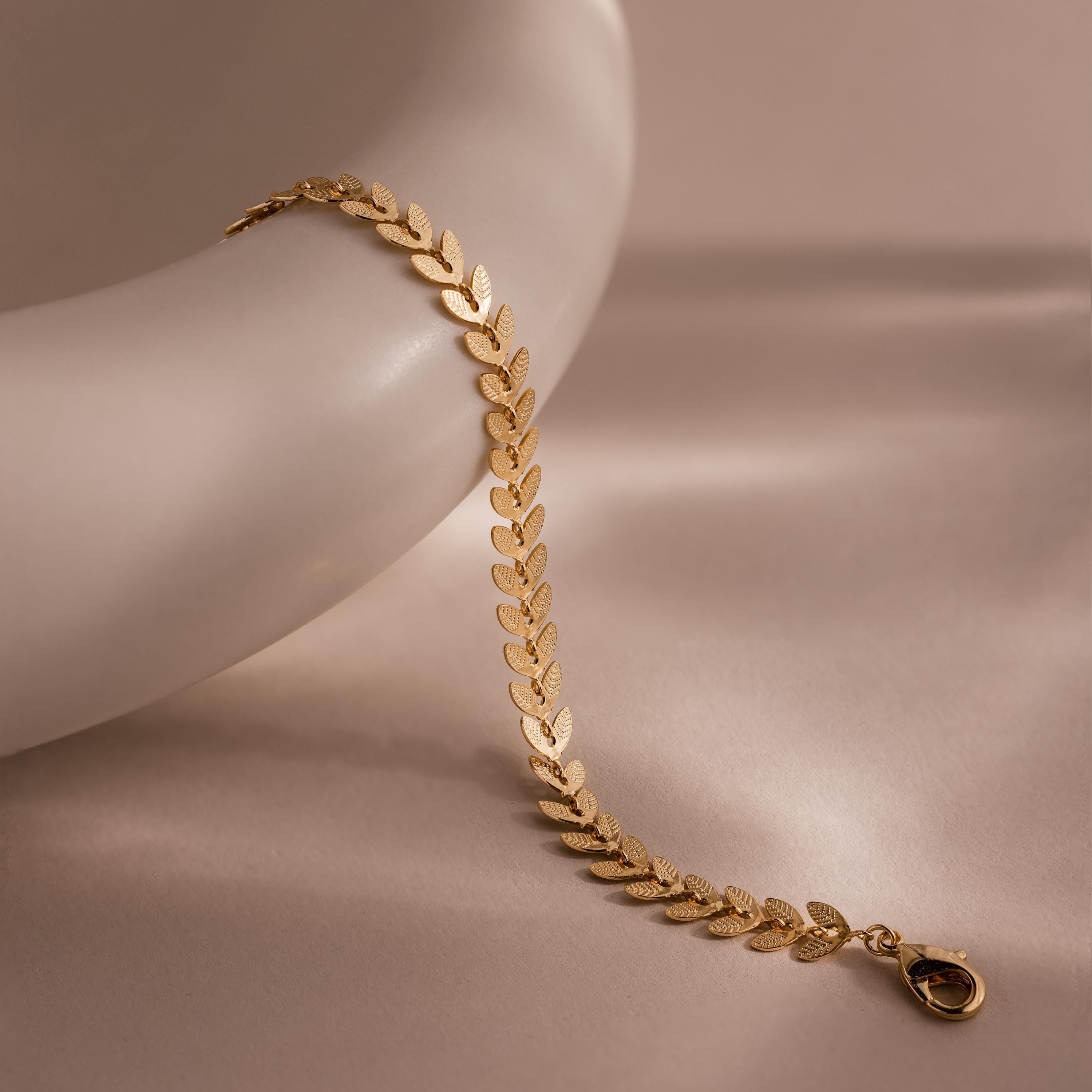 Leaf Link Bracelet