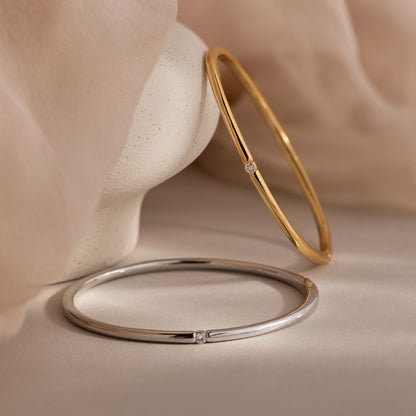 Skinny Diamond Bangle