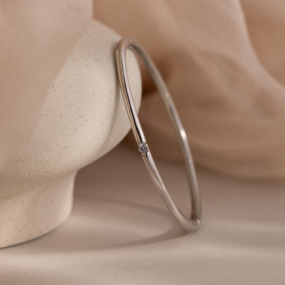 Skinny Diamond Bangle