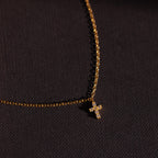 Dainty Cross Charm Bracelet