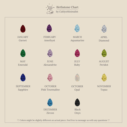 Toi et Moi Teardrop Heart Necklace