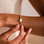 Pearl Charm Beaded Bracelet