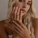 Art Deco Diamond Wave Ring
