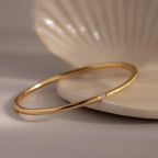 Skinny Diamond Bangle