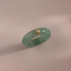 Jade Diamond Ring