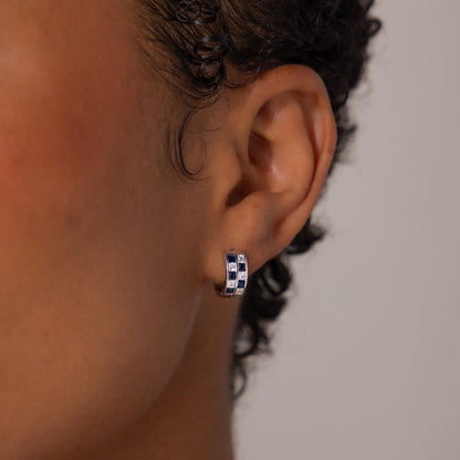 Royal Blue Checkered Huggies