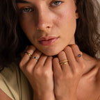 Multiple Birthstone Band
