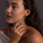 Art Deco Diamond Earrings & Ring Set