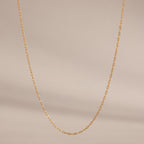 Dainty Paperclip Necklace
