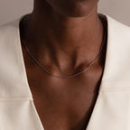 Dainty Herringbone Necklace