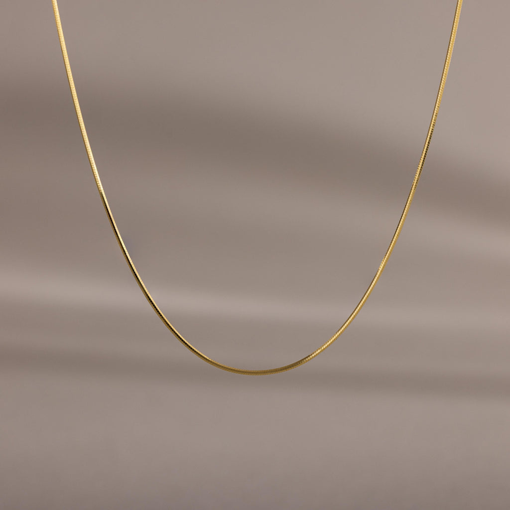 Dainty Herringbone Necklace
