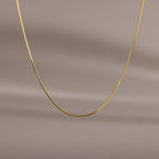 Dainty Herringbone Necklace