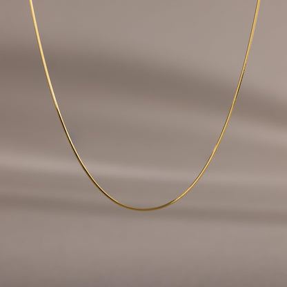 Dainty Herringbone Necklace