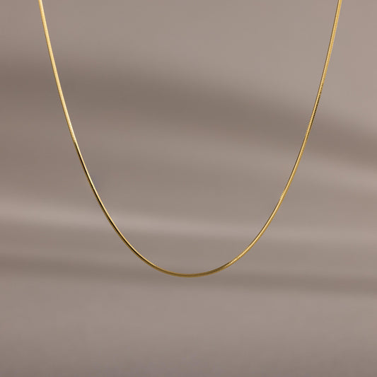 Dainty Herringbone Necklace
