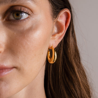 Sculpted Hoops