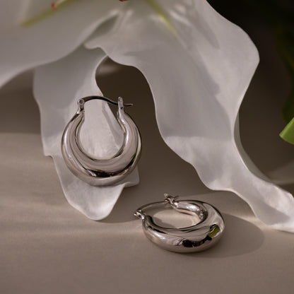 Sculpted Hoops