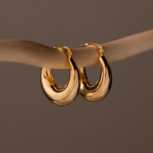 Sculpted Hoops