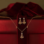 Holiday Diamond Tree Necklace