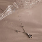 Holiday Diamond Tree Necklace