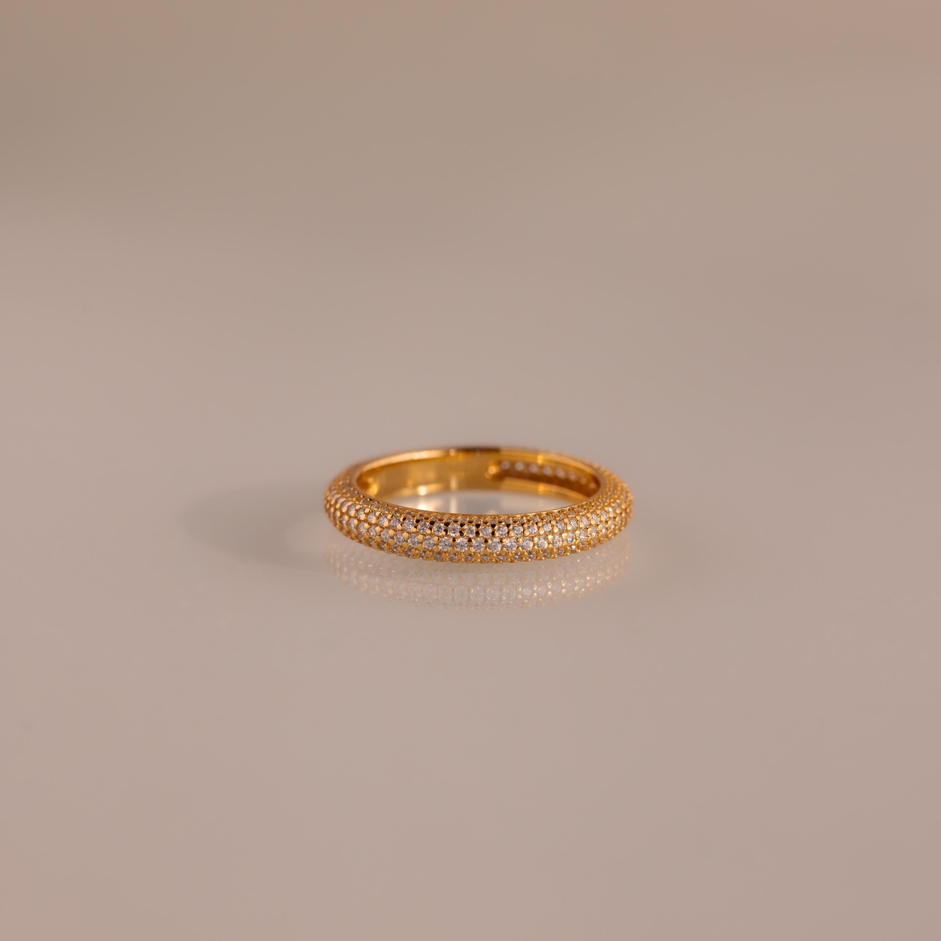 Pave Stacking Rings