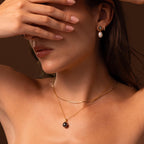 Midnight Pearl Necklace