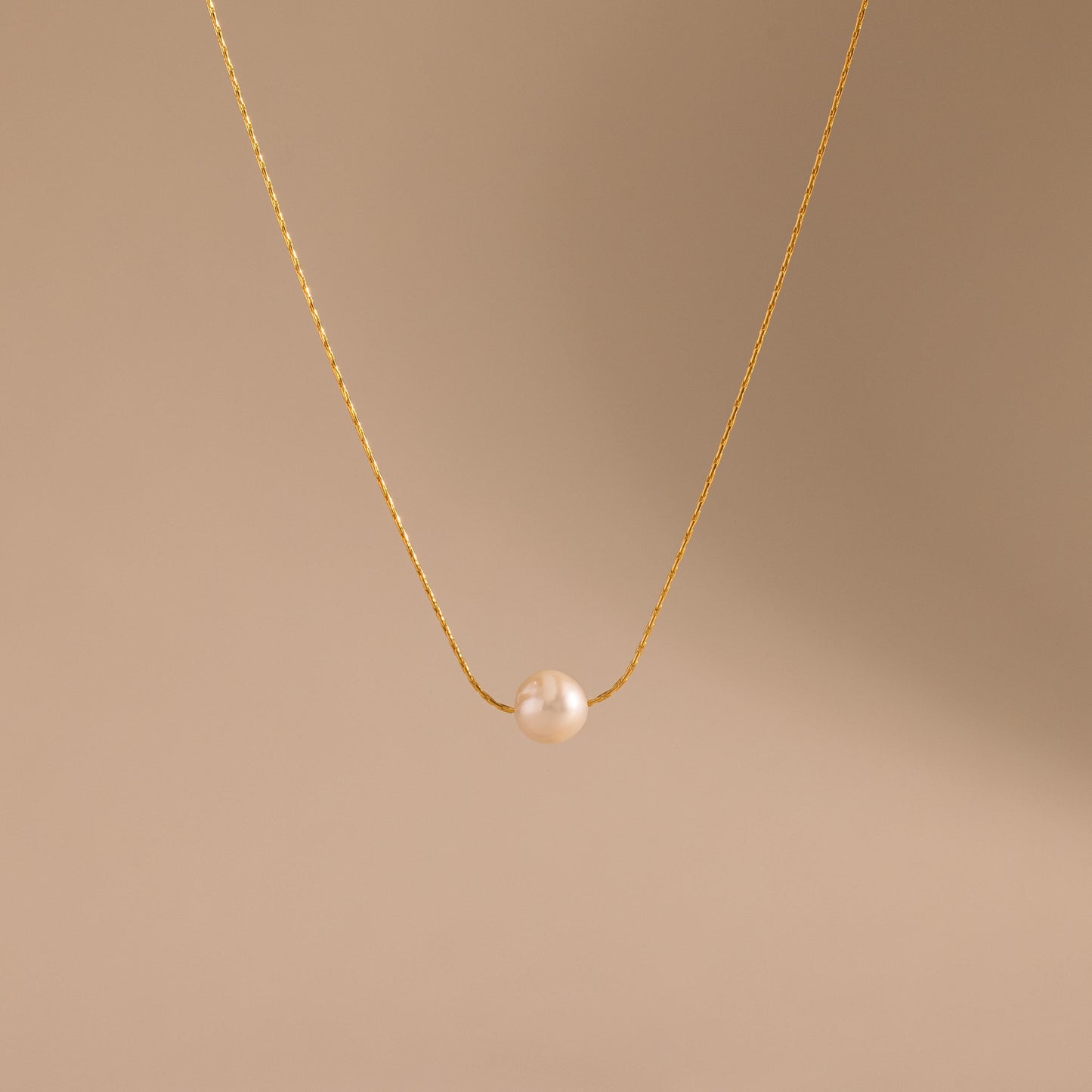 Dainty Pearl Dot Necklace
