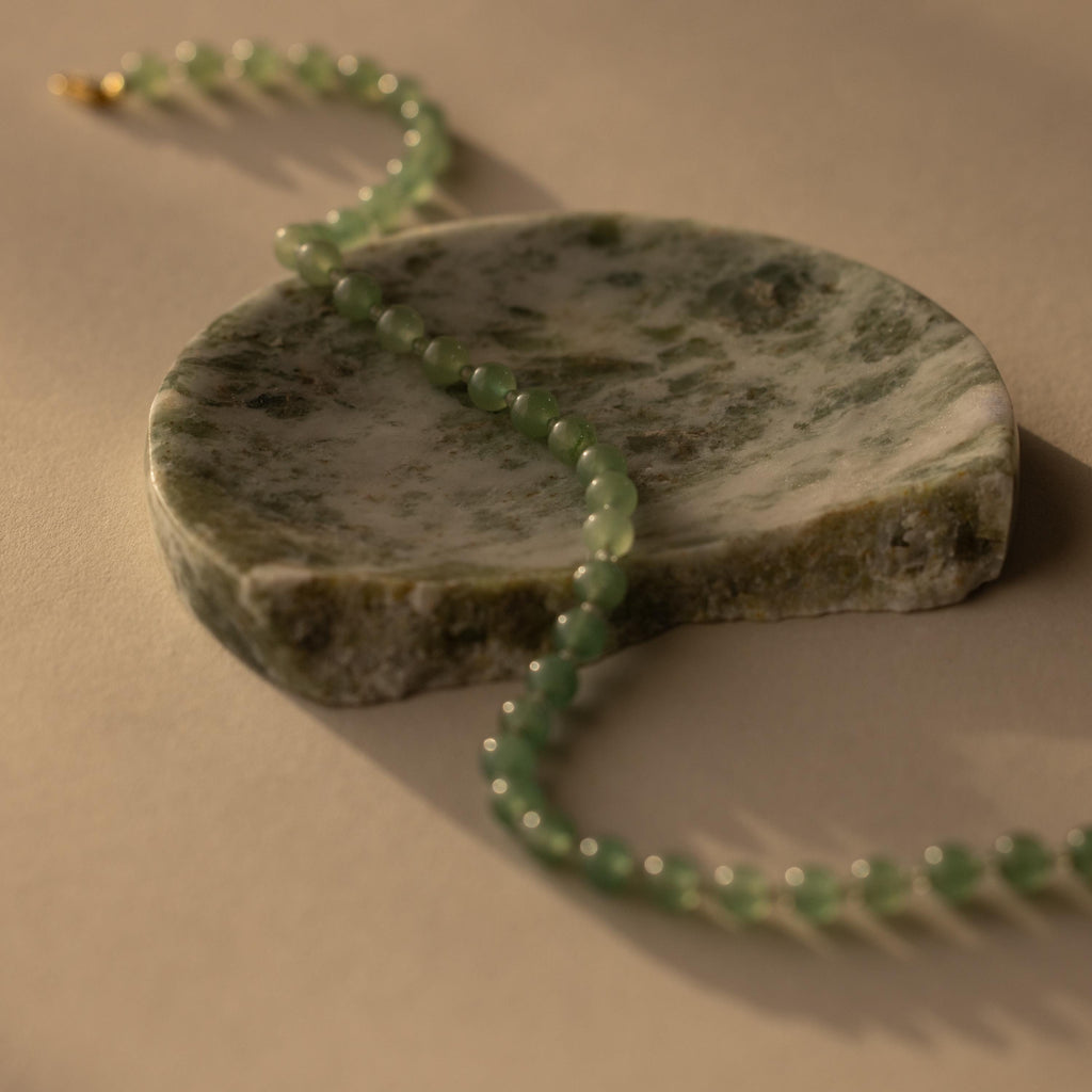 Aventurine Choker Necklace