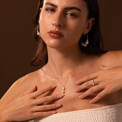 Pearl Cascade Necklace