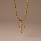 Majesty Cross Necklace