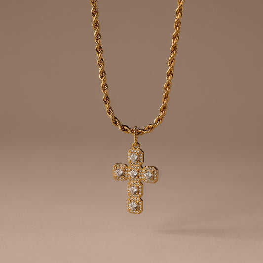 Majesty Cross Necklace