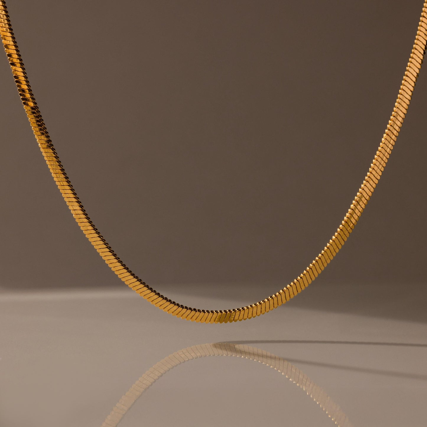 Bold Snake Chain Necklace