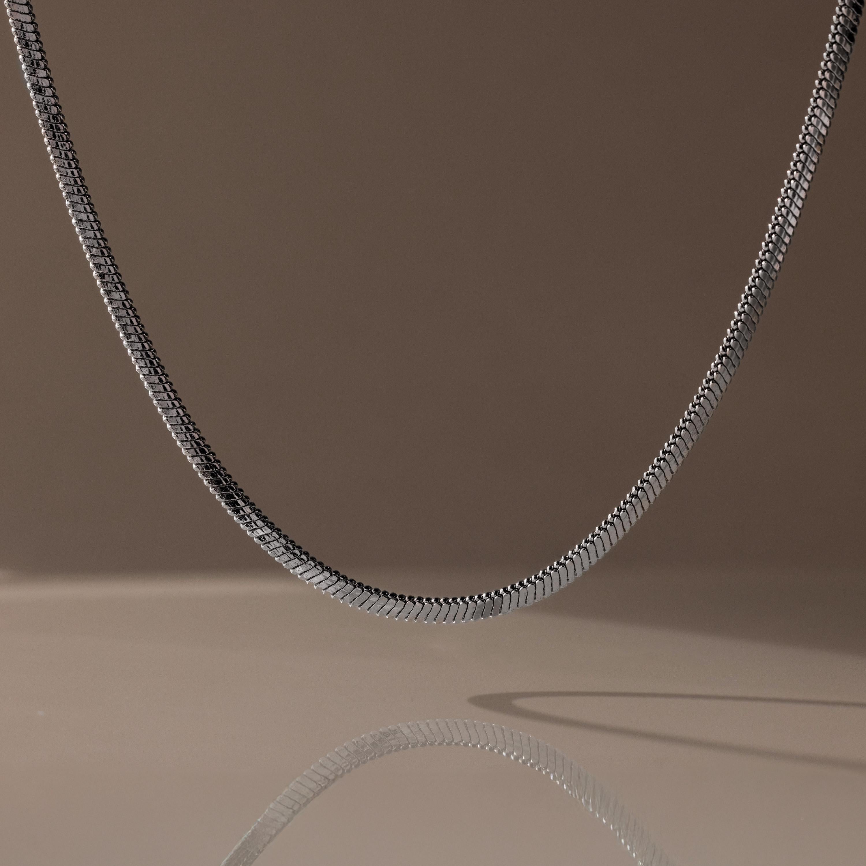 Bold Snake Chain Necklace