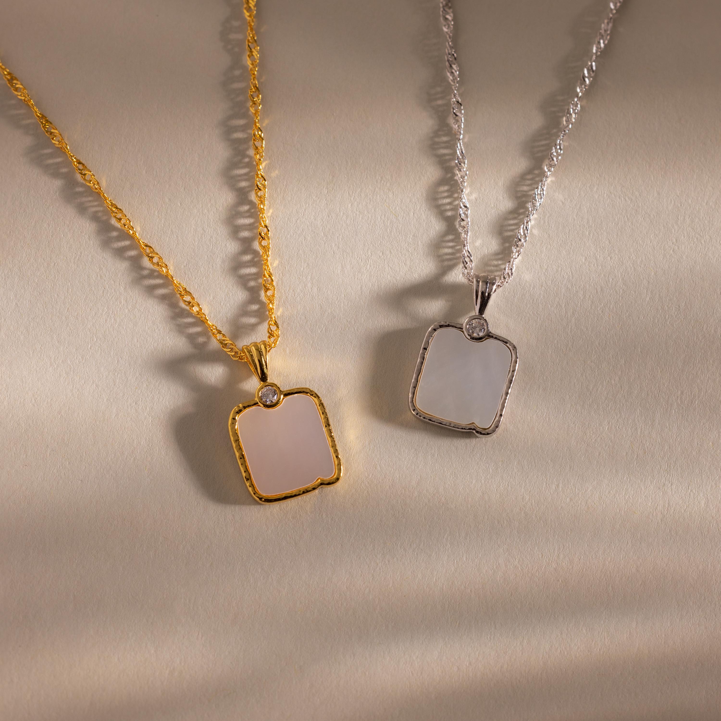 Serenity Mother of Pearl Necklace