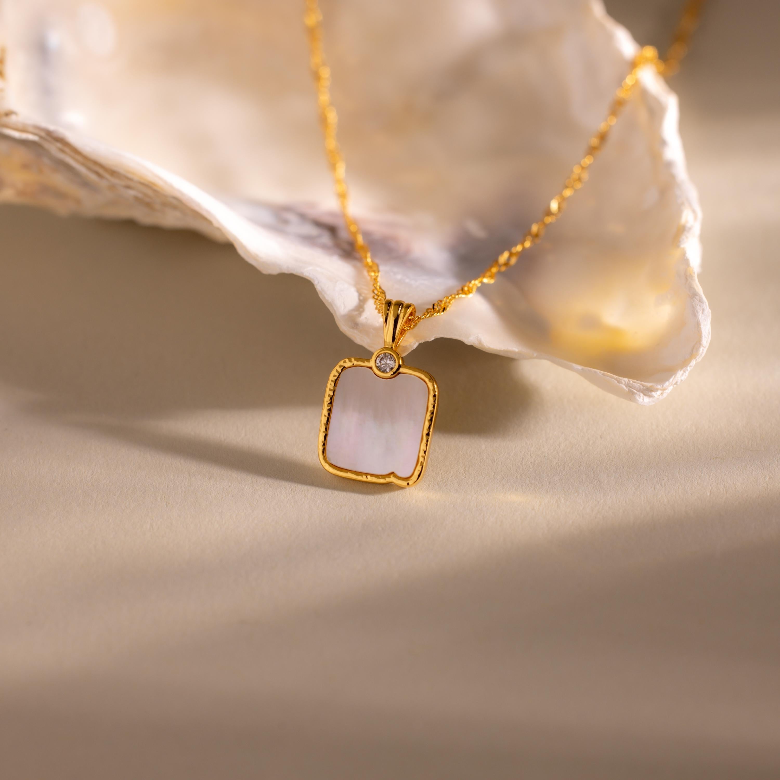 Serenity Mother of Pearl Necklace
