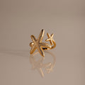 Open Duo Starfish Ring