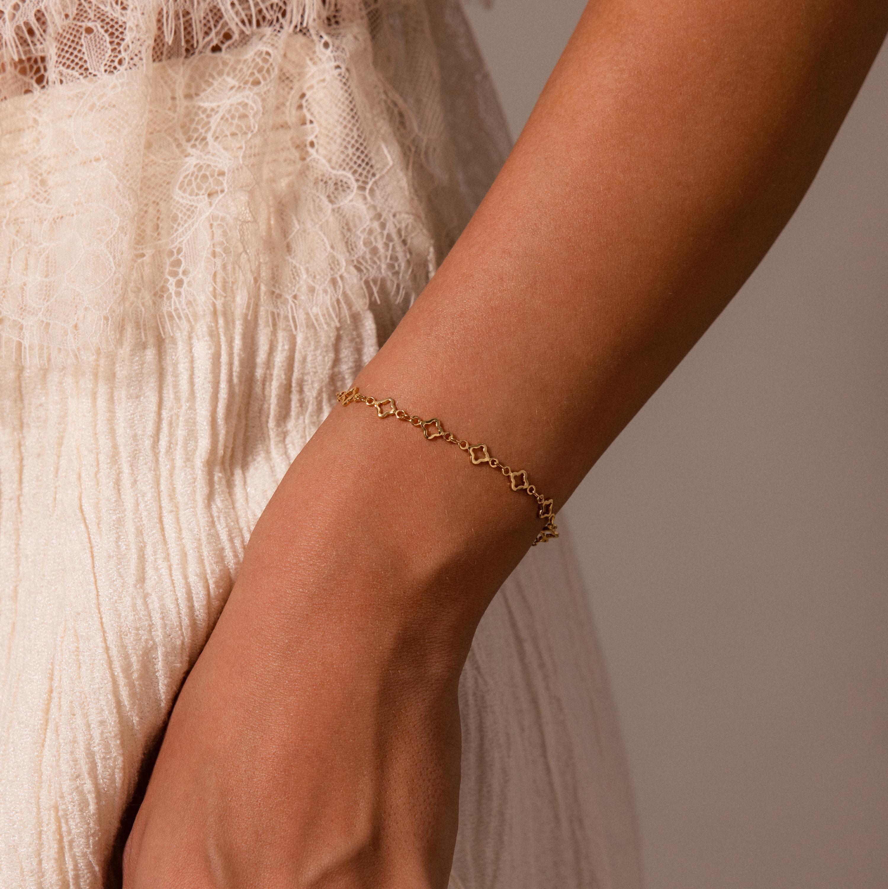 Clover Station Bracelet