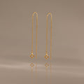 Cosmic Star Threader Earrings