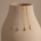 Cosmic Star Threader Earrings