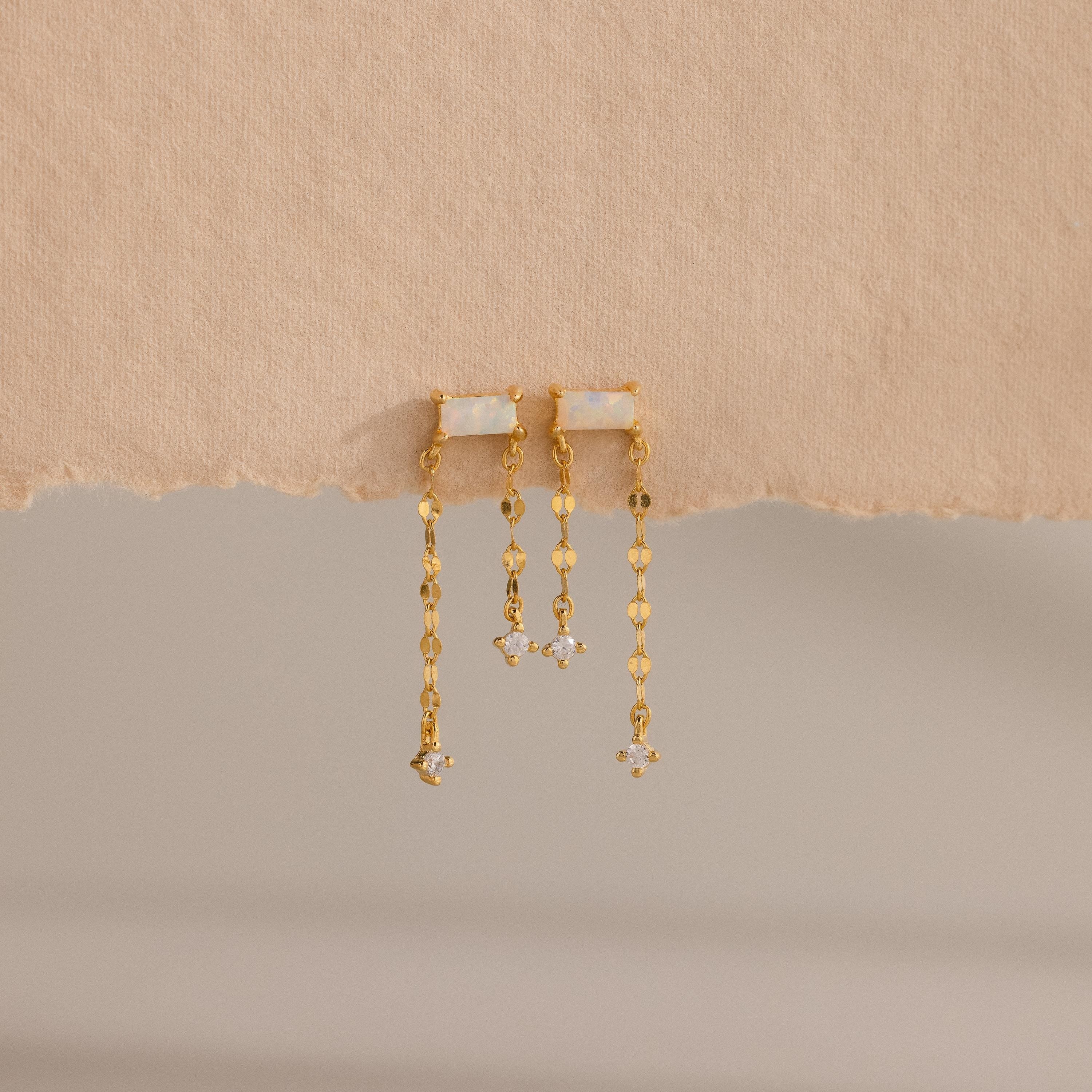 Opal Cascade Studs