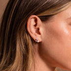 Pearl Diamond Bloom Studs