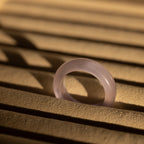 Skinny Lavender Moon Ring